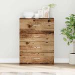 vidaXL Bufet cu sertar Lemn vechi 60 x 39 x 80 cm Lemn compozit GartenMobel Dekor (871434) Comoda