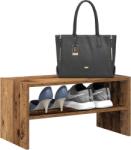 vidaXL Suport pantofi stivuibil din lemn vechi 60x30x30, 5 cm GartenMobel Dekor (858871) Pantofar