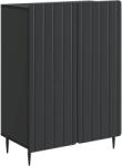 vidaXL Bufet Negru 66 x 34, 5 x 92 cm Lemn prelucrat GartenMobel Dekor (894356) Comoda
