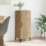 vidaXL Bufet stejar artizanal 34.5 x 34 x 90 cm Lemn compozit GartenMobel Dekor (880926) Comoda