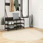 vidaXL Covor HUARTE, fir scurt, moale si lavabil, crem, Ø 160 cm GartenMobel Dekor (375049) Covor