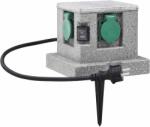 vidaXL Priza de gradina cu senzor crepuscular, plastic GartenMobel Dekor (46355)