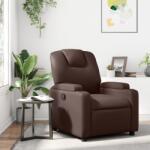 vidaXL Fotoliu rabatabil, maro, piele ecologica GartenMobel Dekor (372391)