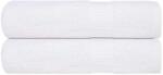 vidaXL Prosoape de dus, FROGN, 2 buc. , alb, 70x140 cm, 360 g/m2 GartenMobel Dekor (136653) Prosop