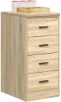 vidaXL Dulap depozitare garaj Stejar Sonoma 40x51x85 cm lemn masiv pin GartenMobel Dekor (860591) Comoda
