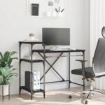 vidaXL Birou Stejar Negru 105 x 50 x 90 cm Lemn compozit GartenMobel Dekor (881287)