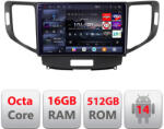 Edotec Navigatie Android Honda Accord 2008-2012 Edotec QLED 2K 16GB RAM 512GB (KIT-8951+EDT-E809-2K)