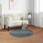 vidaXL Covor din Blana Faux de Iepure Olite Antracit Ø 100 cm GartenMobel Dekor (42021778) Covor