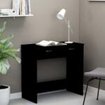 vidaXL Birou, negru, 80 x 40 x 75 cm, PAL GartenMobel Dekor (801356)