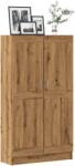 vidaXL Biblioteca, stejar artizanal, 82, 5x30, 5x150 cm, lemn prelucrat GartenMobel Dekor (3345216) Biblioteca