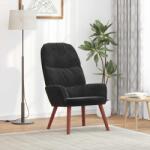 vidaXL Scaun de relaxare, negru, catifea GartenMobel Dekor (4102616)