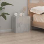 vidaXL Noptiera de perete, gri beton, 50x30x47 cm GartenMobel Dekor (816872)