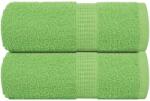vidaXL Prosoape de sapun 2 buc Verde mar 30x30 cm 360 g/m2 100% bumbac GartenMobel Dekor (137016) Prosop