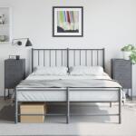 vidaXL Noptiere, 2 buc. , antracit, 36x39x78 cm, otel GartenMobel Dekor (846583)