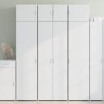 vidaXL Dulap înalt, alb, 70x42, 5x185 cm, lemn prelucrat GartenMobel Dekor (3281420) Comoda