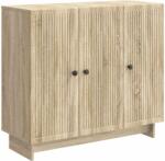 vidaXL Bufet Stejar Sonoma 89 x 34, 5 x 80 cm Lemn prelucrat GartenMobel Dekor (893957) Comoda