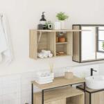 vidaXL Dulap perete baie, stejar sonoma, 60x25x40 cm, lemn prelucrat GartenMobel Dekor (860069)