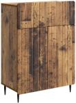 vidaXL Bufet cu sertar Lemn vechi 66 x 34, 5 x 92 cm Lemn prelucrat GartenMobel Dekor (894413) Comoda