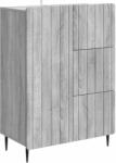 vidaXL Bufet cu sertar Sonoma gri 66 x 34, 5 x 91, 5 cm Lemn prelucrat GartenMobel Dekor (894401) Comoda