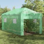 vidaXL Sera walk-in cu Cadru Pop-up Verde 580x290x315 cm GartenMobel Dekor (42006645)
