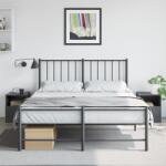 vidaXL Noptiere, 2 buc. , antracit, 34, 5x39x44 cm, otel GartenMobel Dekor (841756)