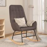 vidaXL Scaun balansoar, gri închis, material textil GartenMobel Dekor (341254) Balansoar