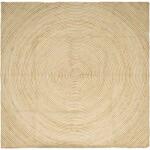 vidaXL Covor Natural si Alb 200 x 200 cm Iuta GartenMobel Dekor (42010725) Covor