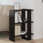 vidaXL Raft pentru carti Stejar Negru 52 x 25 x 71, 5 cm Lemn compozit GartenMobel Dekor (892400) Biblioteca