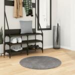vidaXL Covor HUARTE, fir scurt, moale si lavabil, antracit, Ø 80 cm GartenMobel Dekor (375008) Covor