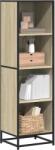 vidaXL Biblioteca, stejar sonoma, 40x35x139 cm, lemn prelucrat GartenMobel Dekor (849125) Biblioteca