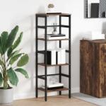 vidaXL Raft pentru carti Stejar fumuriu 40 x 29, 5 x 115 cm GartenMobel Dekor (883906) Biblioteca