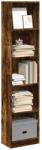 vidaXL Biblioteca, stejar fumuriu, 40x24x176 cm, lemn prelucrat GartenMobel Dekor (857796) Biblioteca