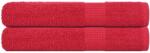 vidaXL Prosoape 2 buc Rosu 100x200 cm 360 g/m2 100% bumbac GartenMobel Dekor (136938) Prosop