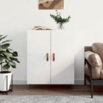 vidaXL Servanta, alb extralucios, 69, 5x34x90 cm, lemn compozit GartenMobel Dekor (827694) Comoda