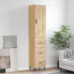 vidaXL Dulap înalt, stejar sonoma, 34, 5x34x180 cm, lemn prelucrat GartenMobel Dekor (3200212) Comoda