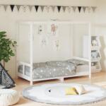 vidaXL Cadru de pat pentru copii, 80x160 cm, lemn masiv de pin GartenMobel Dekor (834514)