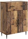 vidaXL Bufet cu sertar Lemn vechi 66 x 34, 5 x 89, 5 cm Lemn prelucrat GartenMobel Dekor (894873) Comoda