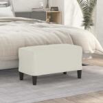 vidaXL Banca, crem, 70x35x41 cm, catifea GartenMobel Dekor (349405)