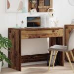 vidaXL Birou cu sertar Lemn Vechi 100 x 50 x 78 cm Lemn compozit GartenMobel Dekor (888945)