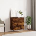 vidaXL Servanta, stejar fumuriu, 60x30x75 cm, lemn compozit GartenMobel Dekor (827177) Comoda