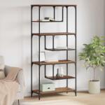 vidaXL Biblioteca Lemn vechi 81 x 36 x 176 cm Lemn compozit GartenMobel Dekor (882835) Biblioteca