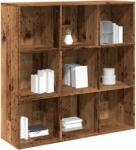 vidaXL Biblioteca, lemn vechi, 98x29x97, 5 cm GartenMobel Dekor (855968) Biblioteca
