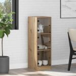 vidaXL Bufet Stejar Artizanal 35 x 37 x 109 cm Lemn compozit GartenMobel Dekor (882893) Comoda