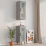 vidaXL Dulap de perete suspendat, gri sonoma, 34, 5x34x90 cm GartenMobel Dekor (817445) Comoda