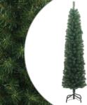 vidaXL Pom de Craciun artificial subtire cu suport verde 180 cm PVC GartenMobel Dekor (320950)