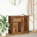 vidaXL Bufeta cu sertar Lemn vechi 71x35x65 cm Lemn prelucrat GartenMobel Dekor (861605) Comoda