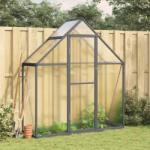 vidaXL Sere cu cadru de baza, antracit, 169x58x195 cm, aluminiu GartenMobel Dekor (4005818)