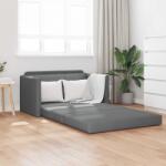 vidaXL Pat canapea 110cm Gri închis tesatura GartenMobel Dekor (4106692) Canapea
