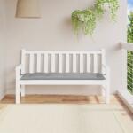 vidaXL Perna banca de gradina, gri, 150x50x7 cm, material oxford GartenMobel Dekor (361603)