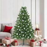vidaXL Brad de Craciun cu 300 LED cu suport Verde 180 cm PE GartenMobel Dekor (3396336)